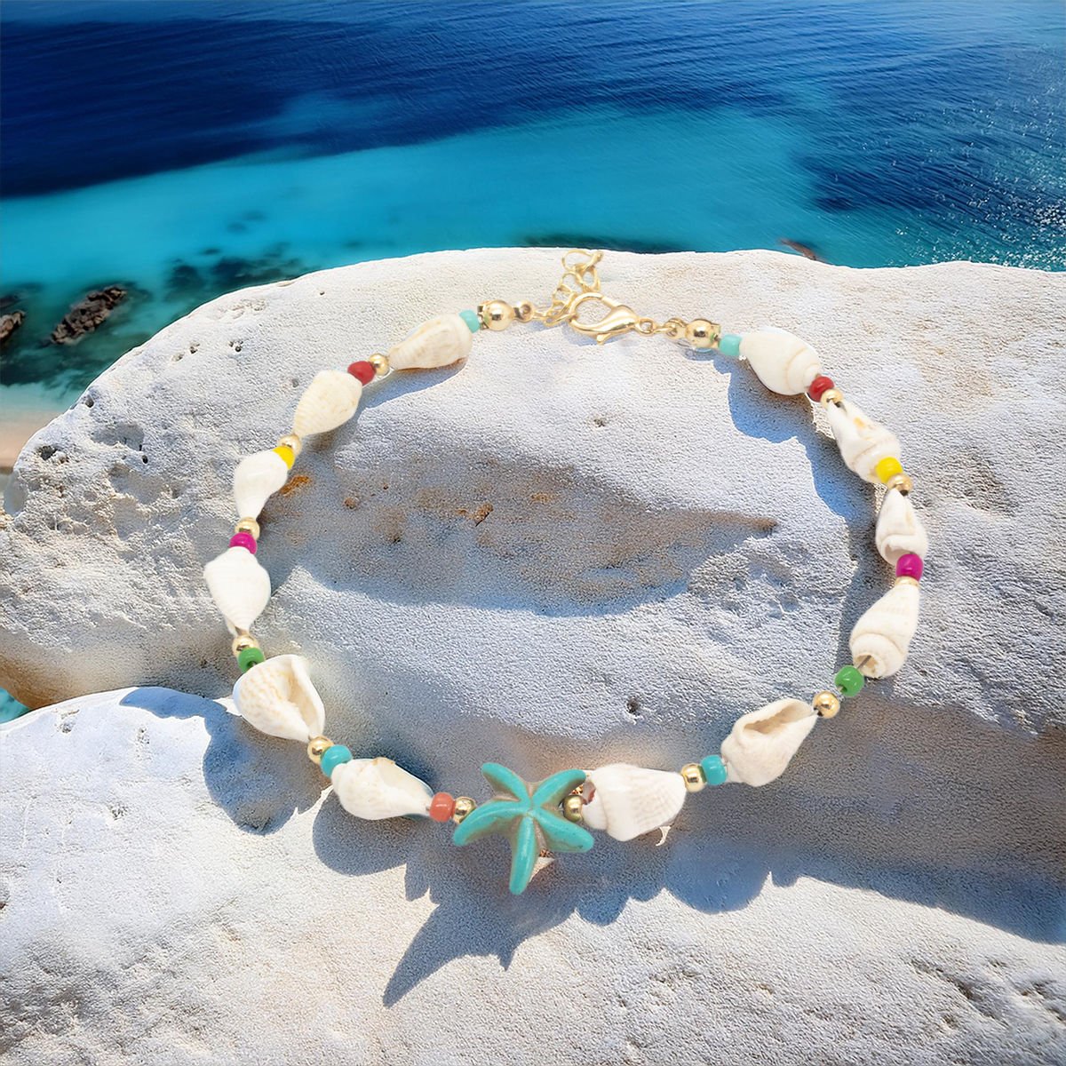 Deniz Yıldızı Kabuk Halhal