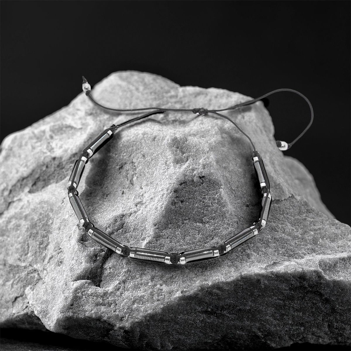 Orjinal Hematit Doğaltaş Bileklik