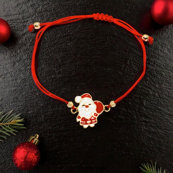 Yeni Yıl Noel Baba İp Bileklik
