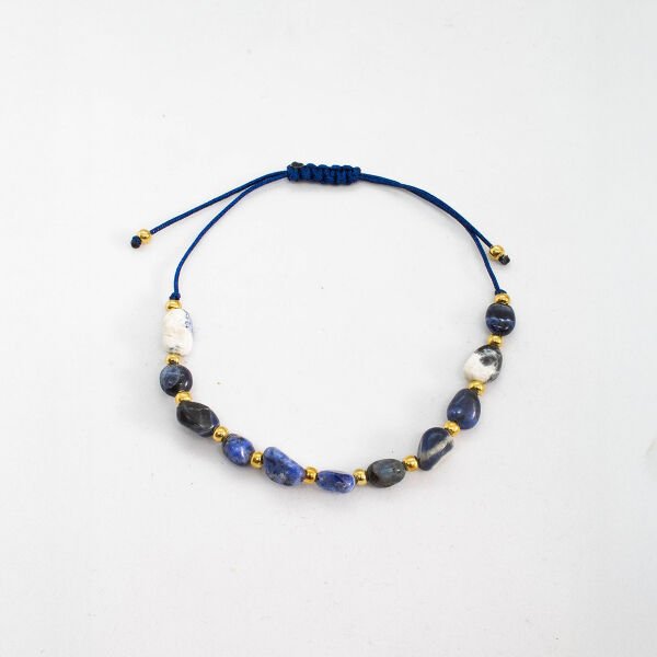 Orijinal Doğaltaş Lapis Bileklik